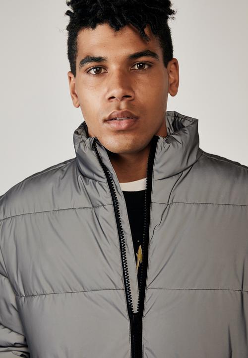 Factorie - Puffer jacket - reflective - grey 