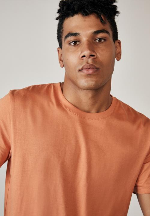 Factorie - Slim T-shirt - faded orange