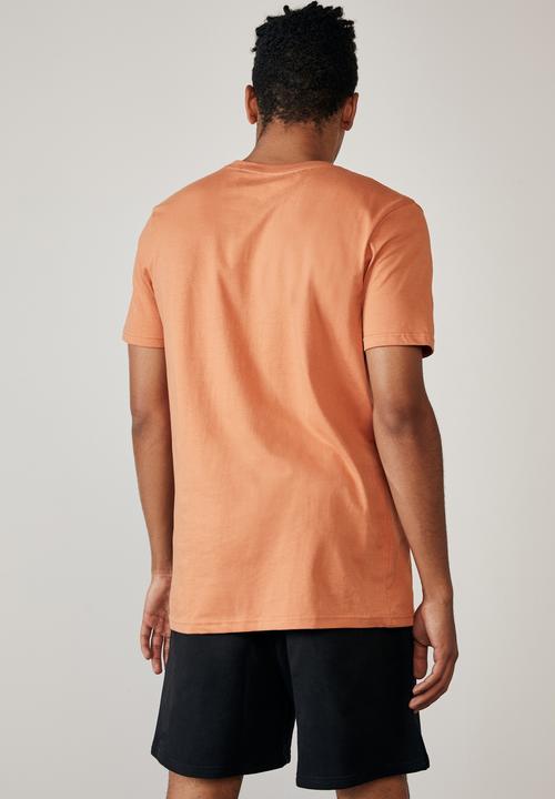 Factorie - Slim T-shirt - faded orange