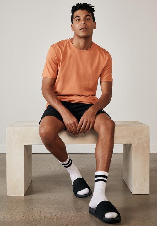 Factorie - Slim T-shirt - faded orange