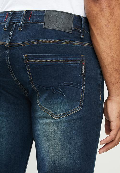 SOVIET - Martinez slim leg fashion denim - dark blue
