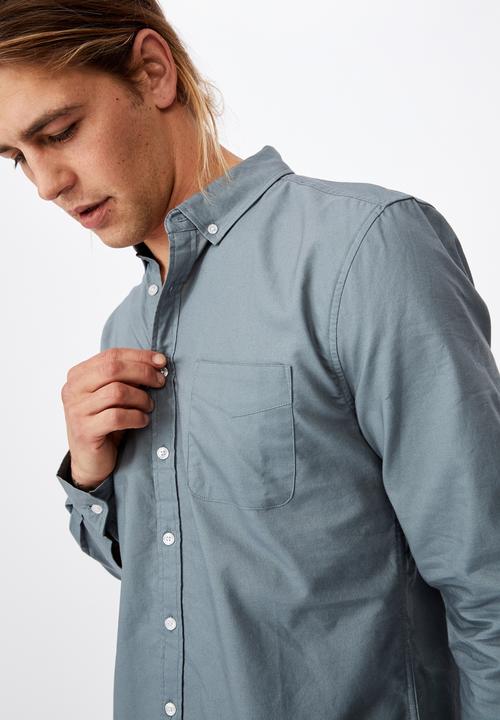 Cotton On - Brunswick shirt 3 - mineral blue