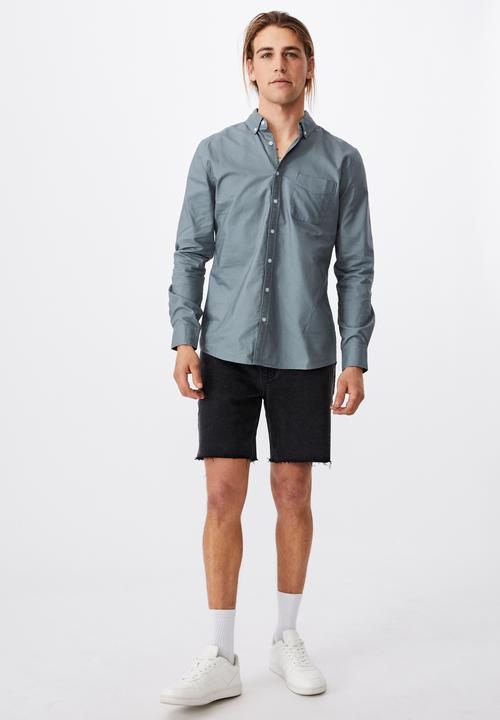 Cotton On - Brunswick shirt 3 - mineral blue