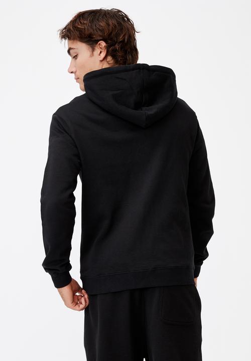 Cotton On - Essential zip thru - black