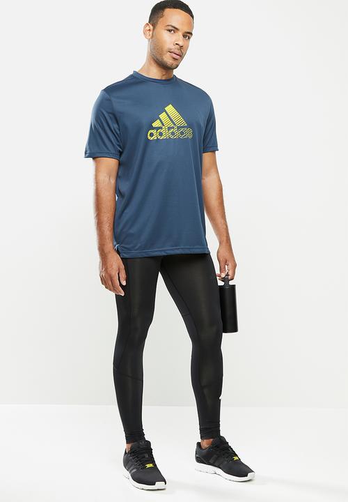 adidas Performance - Tf 3 bar lt tights - black