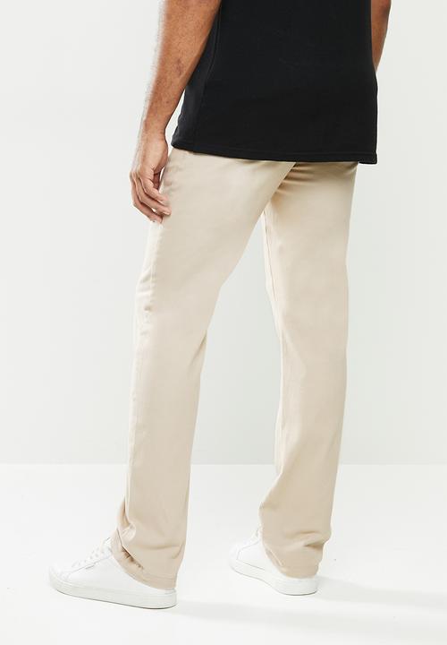 JEEP - Stretch twill chino pants - beige