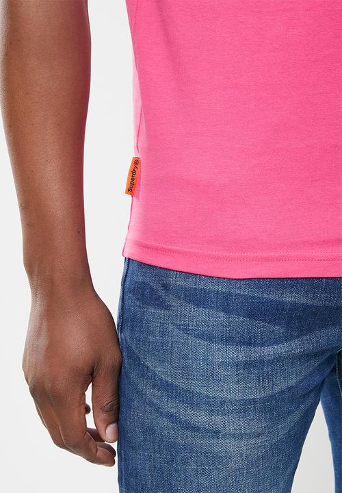 Superdry. - Collective tee - pink