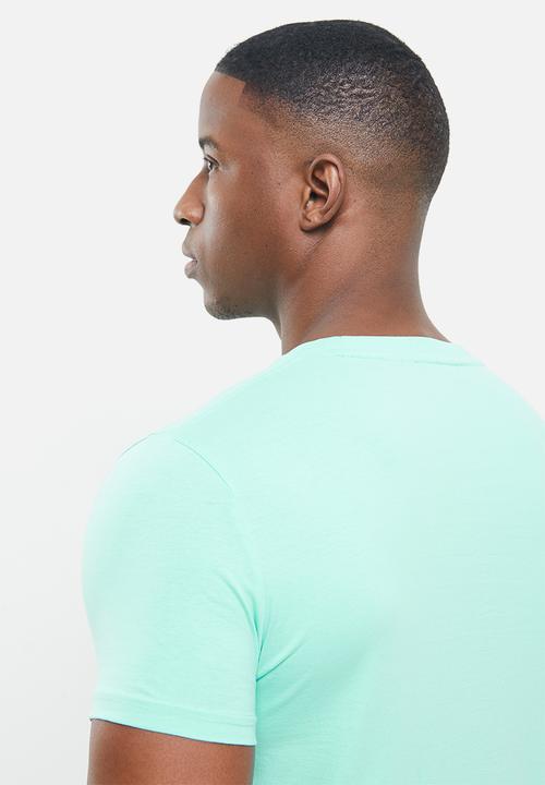 Superdry. - Collective tee - pool blue