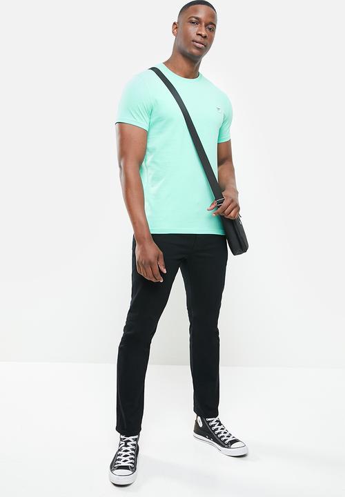 Superdry. - Collective tee - pool blue