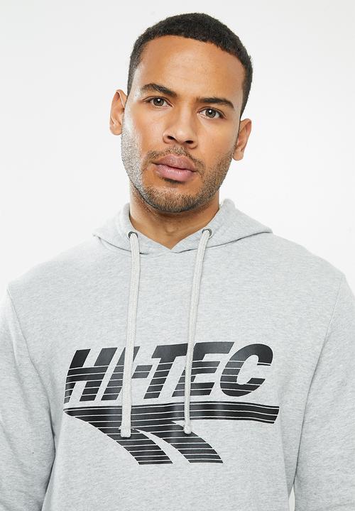 Hi-Tec - Big logo hoody - grey 