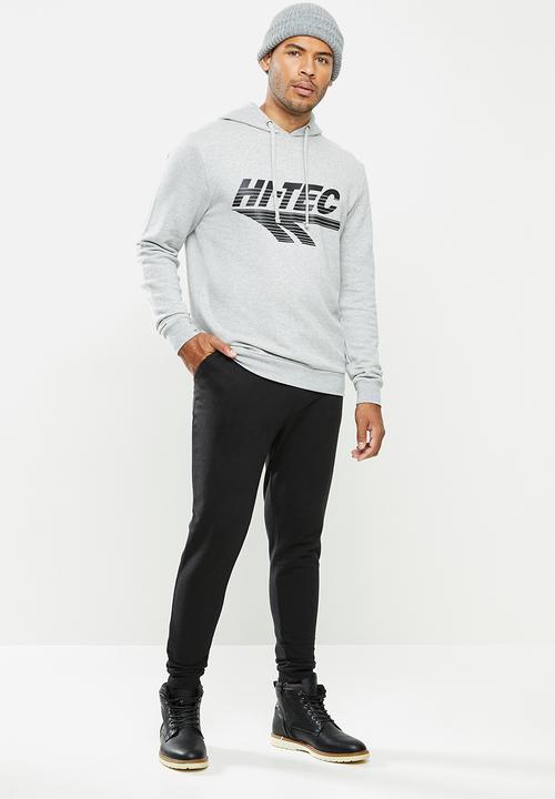 Hi-Tec - Big logo hoody - grey 
