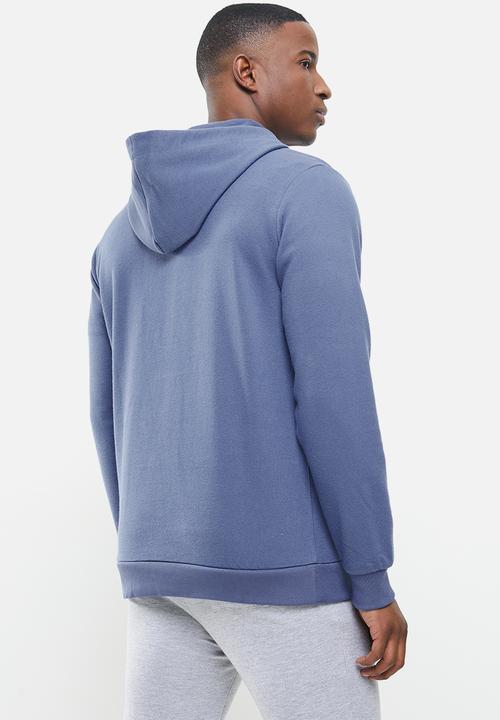 adidas Performance - Bl ft hooded sweat - blue
