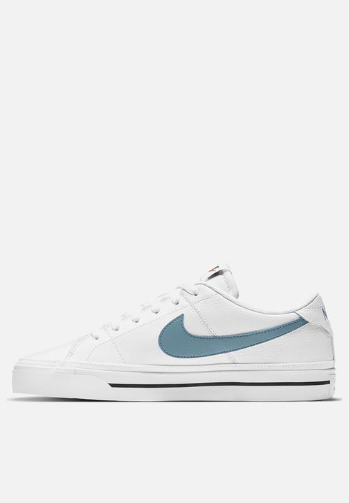 Nike - Court legacy - white/cerulean-gum light brown