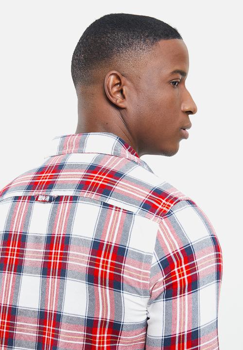 Superdry. - Classic lumberjack shirt - red 