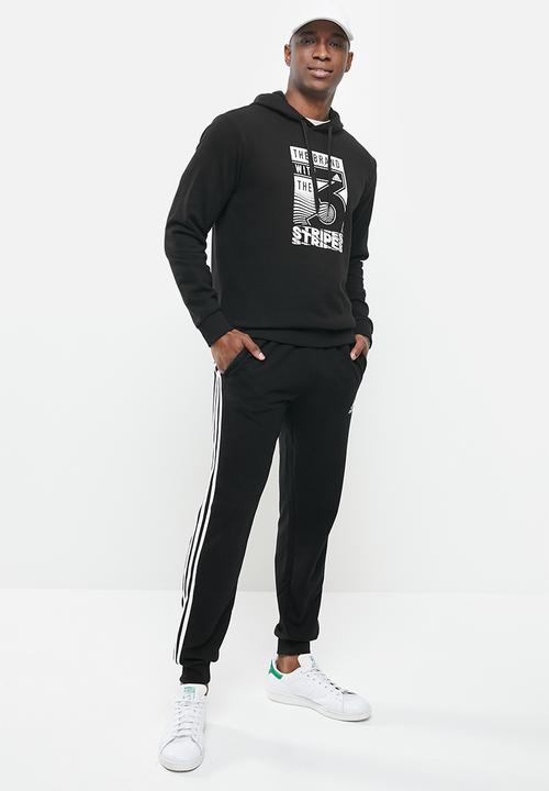 adidas Performance - 3 Stripe fl f pants - black