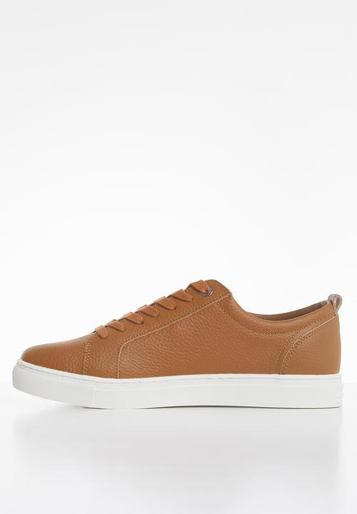 Superdry. - Truman leather lace up - brown 