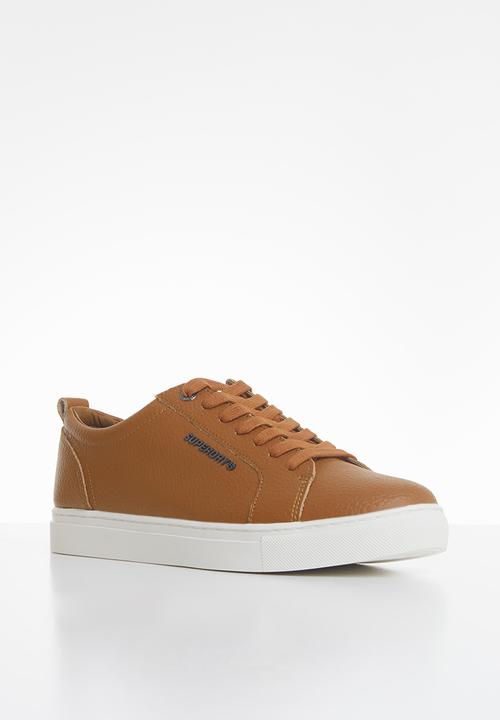 Superdry. - Truman leather lace up - brown 