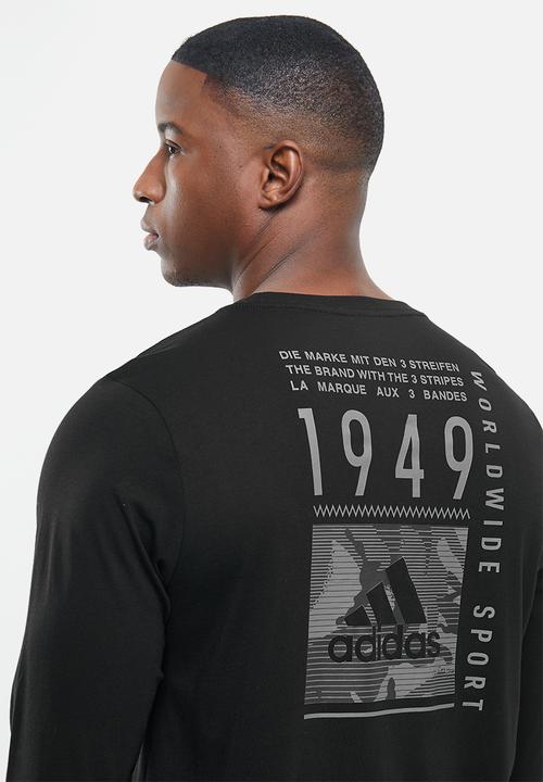 adidas Performance - Wws long sleeve T-shirt - black
