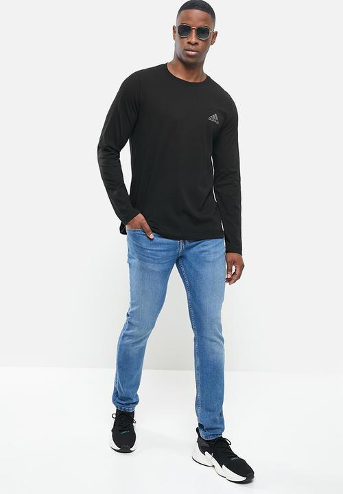 adidas Performance - Wws long sleeve T-shirt - black