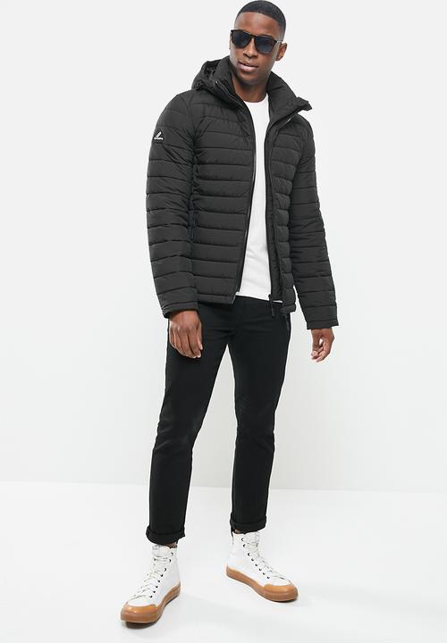 Superdry. - Hooded fuji jacket - black