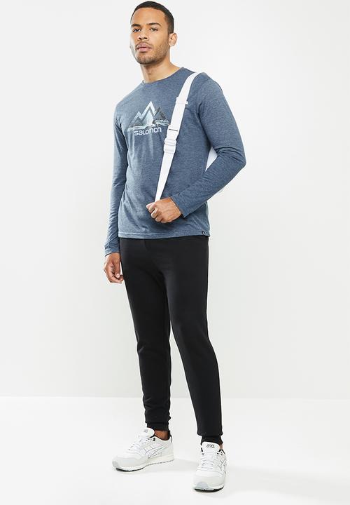 Salomon - Tip toe long sleeve tee - blue 
