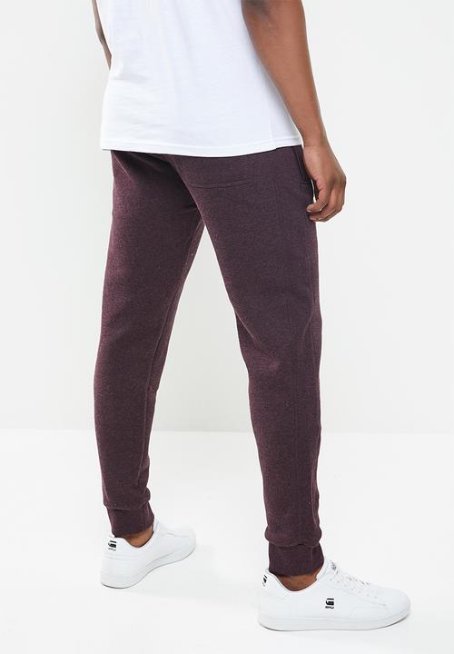 Superdry. - Ol classic jogger - burgundy 