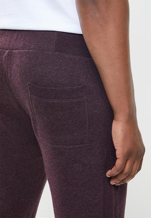Superdry. - Ol classic jogger - burgundy 