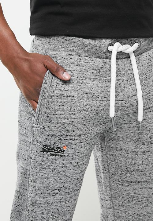 Superdry. - Orange label jogger br - grey 