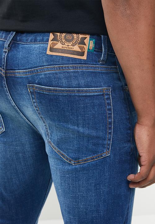 Superdry. - Slim jeans - blue