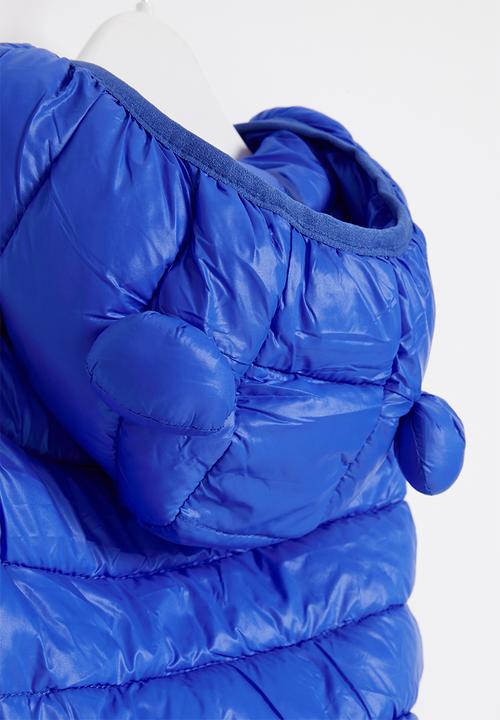 Pop Candy - Boys sleeveless bomber - blue 