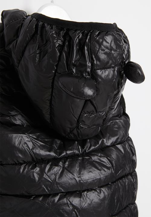 Pop Candy - Boys sleeveless bomber - black