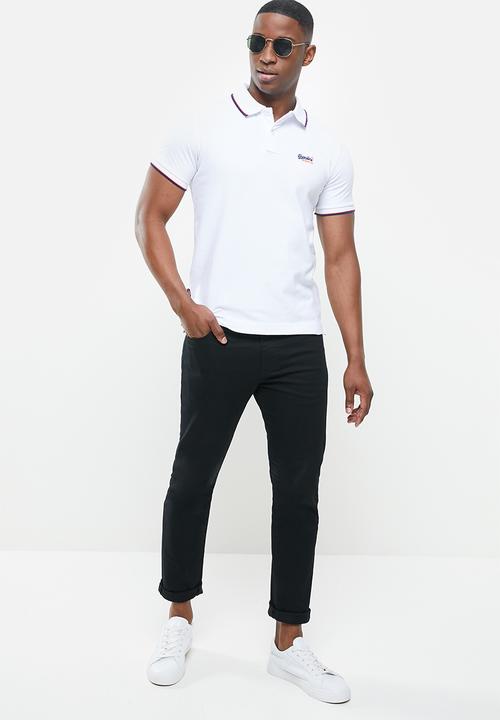 Superdry. - Slim jeans - black