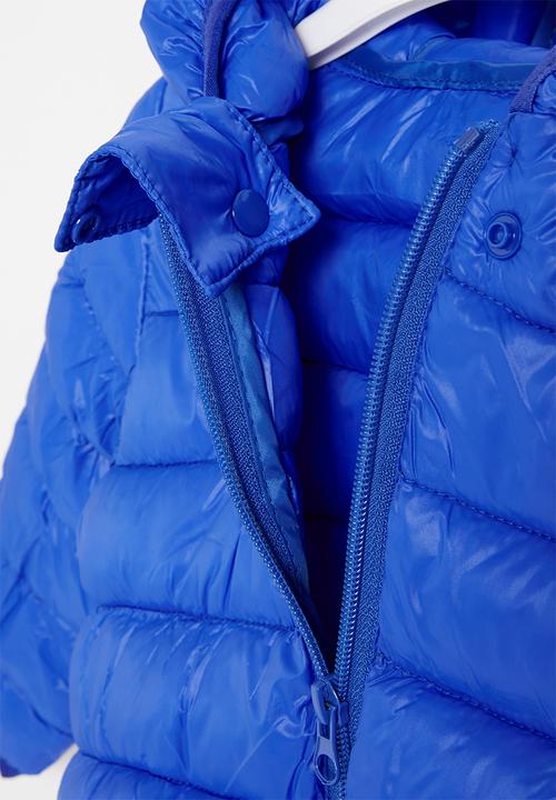 Pop Candy - Baby boys bomber jacket - blue