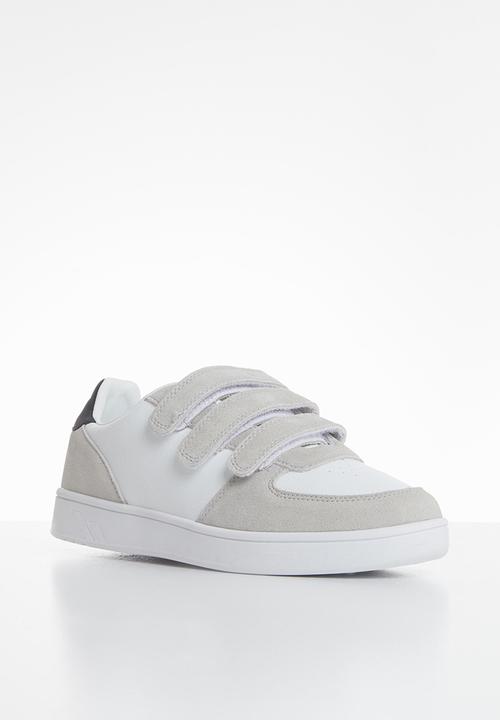 Superdry. - Edit velcro trainer - white