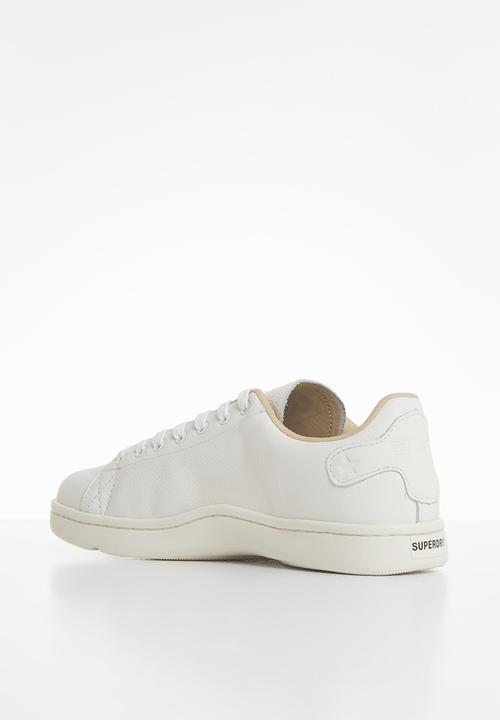 Superdry. - Premium vintage tennis trainer - white
