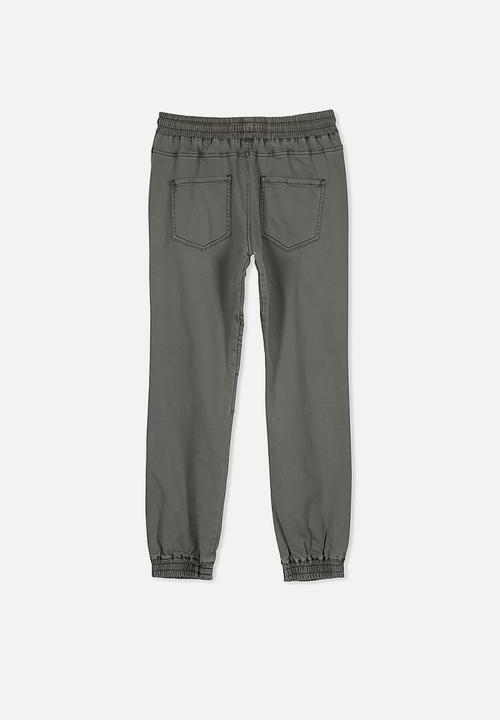 Free by Cotton On - Slouch denim pant - green
