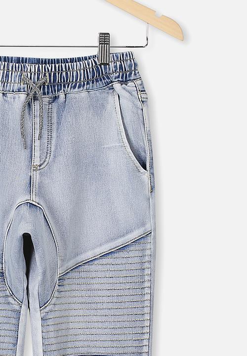 Free by Cotton On - Slouch denim pant - new sky blue wash