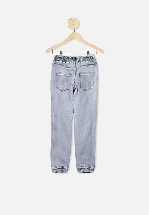 Free by Cotton On - Slouch denim pant - new sky blue wash