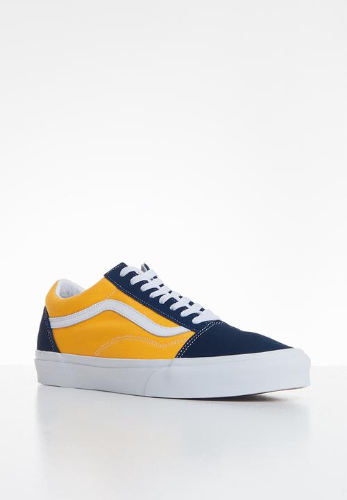Vans - Ua old skool - (classic sport) dress blues/saffron