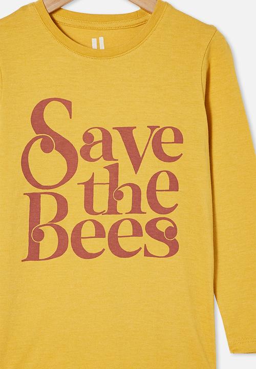 Cotton On - Penelope long sleeve tee - yellow