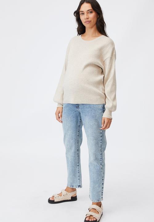 Cotton On - Maternity friendly ultimate pullover - taupe