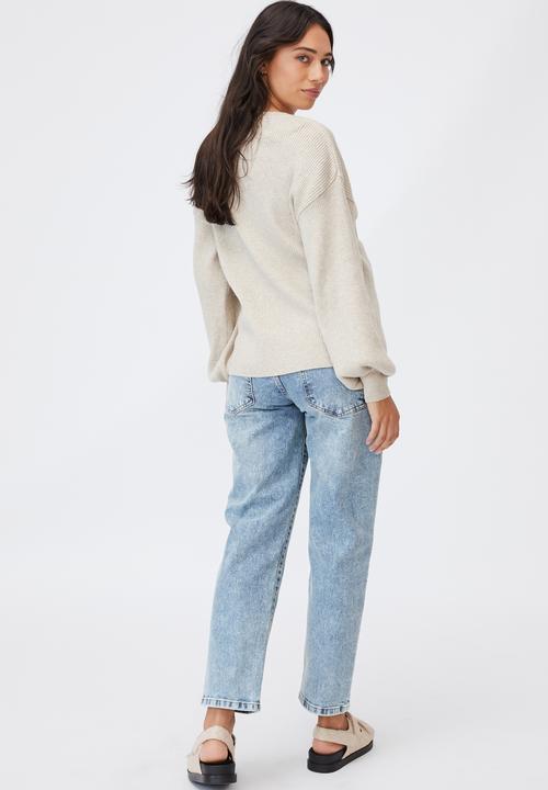Cotton On - Maternity friendly ultimate pullover - taupe