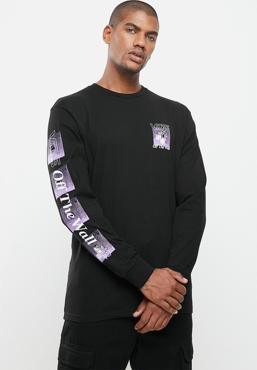 Vans - Fly net long sleeve tee - black