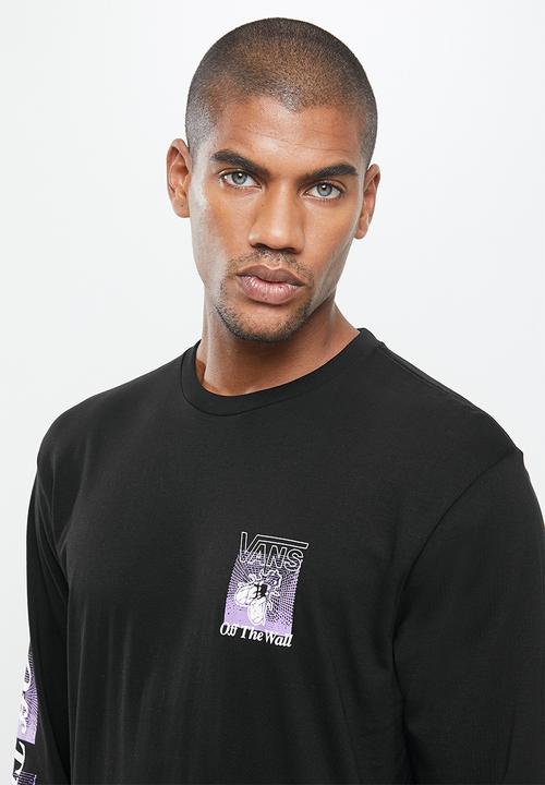 Vans - Fly net long sleeve tee - black