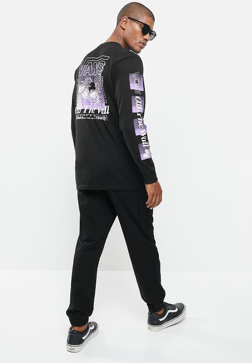 Vans - Fly net long sleeve tee - black