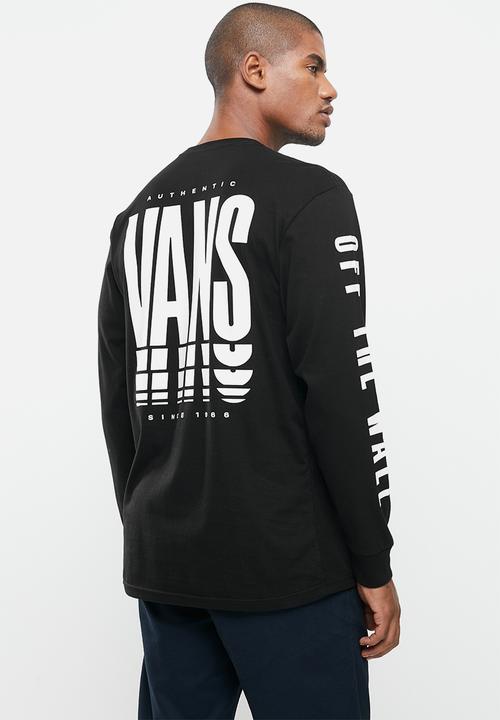 Vans - Vans reflect long sleeve tee - black
