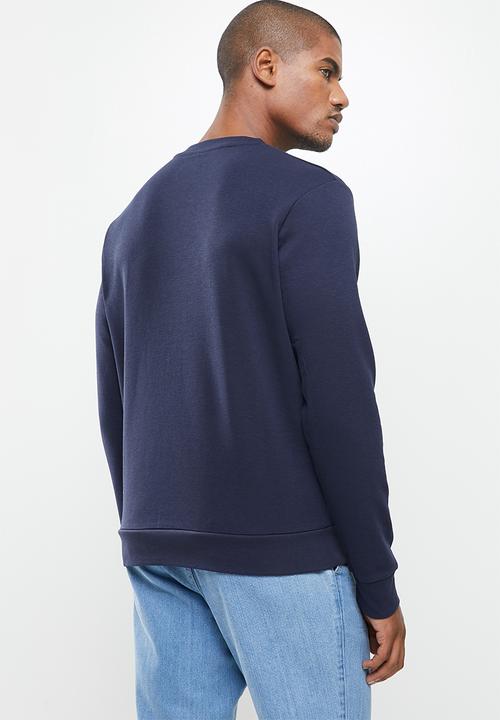 KAPPA - Logo crus sweat top - navy