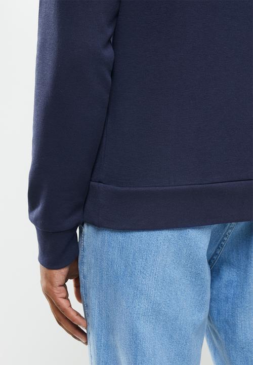 KAPPA - Logo crus sweat top - navy