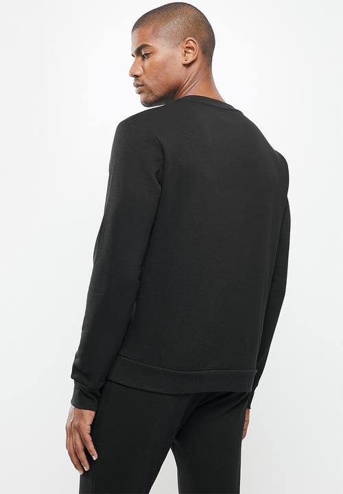 KAPPA - Logo crus sweat top - black