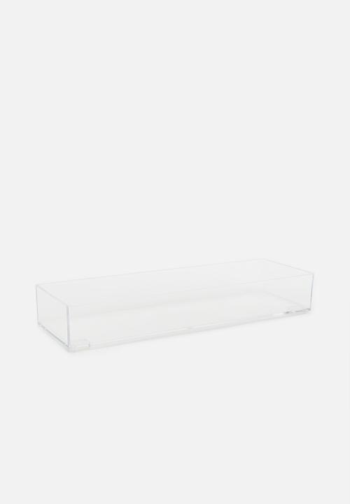 Storage Solutions - Make up organiser mix and match medium - clear